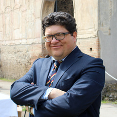 Cosimo Cascione at the IRLM in Pompeii in April 2015