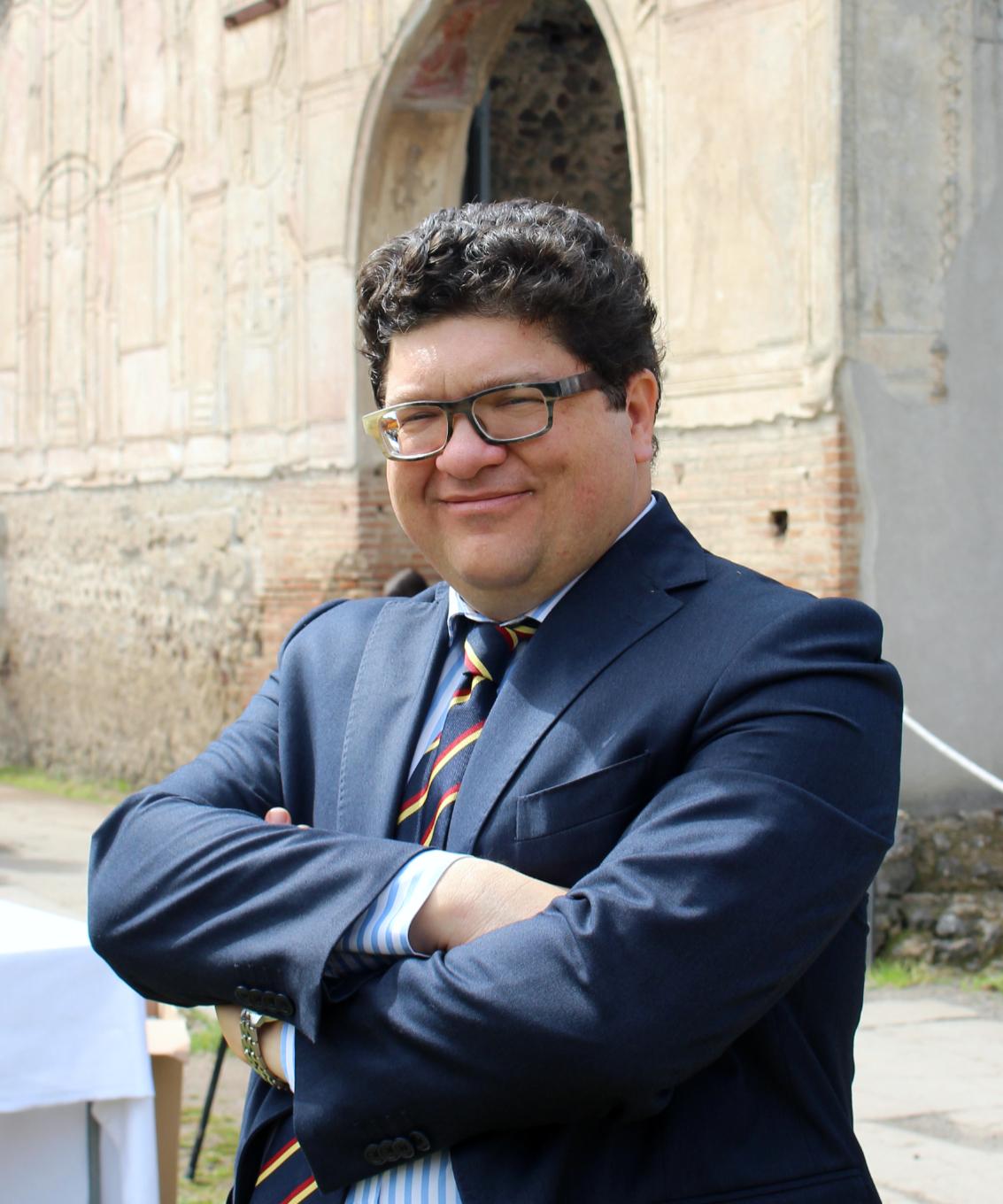 Cosimo Cascione at the IRLM in Pompeii in April 2015